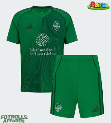 Al-Ahli Hemmaställ Barn 2025-26 Kortärmad (+ Korta byxor)